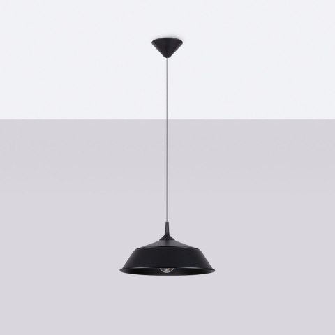 Sollux Lighting Lampa wisząca FRIKA czarna