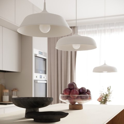 Sollux Lighting Lampa wisząca GINA biała
