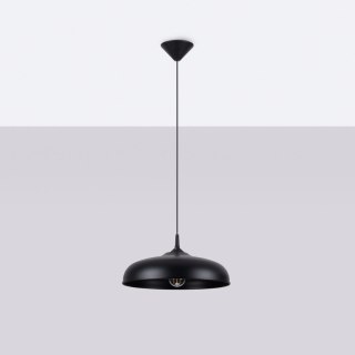 Sollux Lighting Lampa wisząca GINA czarna