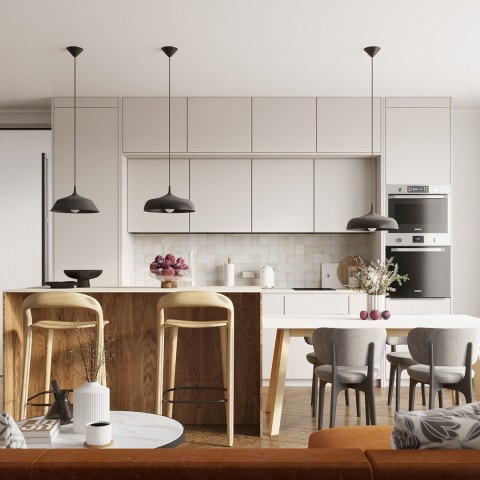 Sollux Lighting Lampa wisząca GINA czarna