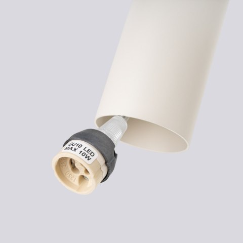 Sollux Lighting Lampa wisząca LAGOS 1 beżowa
