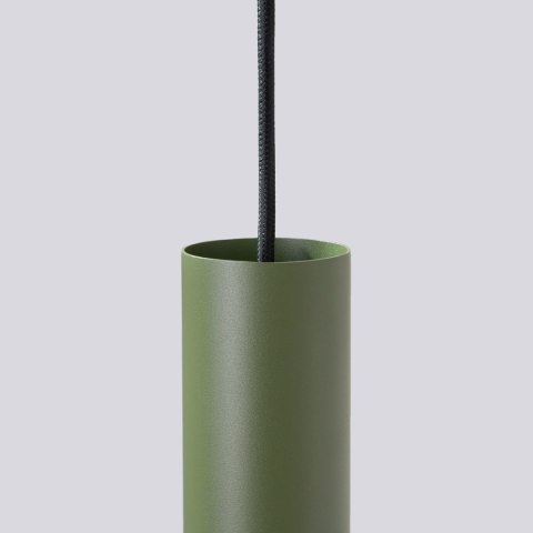 Sollux Lighting Lampa wisząca LAGOS 1 zielona oliwka