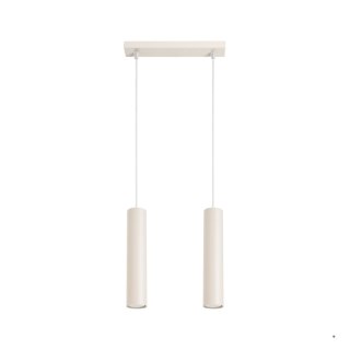 Sollux Lighting Lampa wisząca LAGOS 2 beżowa