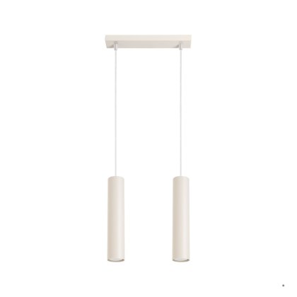 Sollux Lighting Lampa wisząca LAGOS 2 beżowa