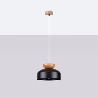 Sollux Lighting Lampa wisząca MARION czarna