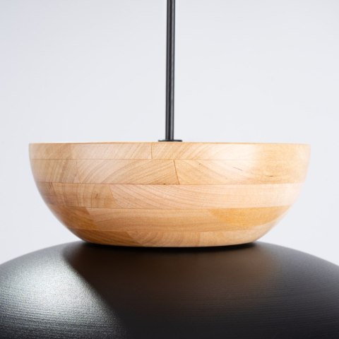 Sollux Lighting Lampa wisząca MARION czarna