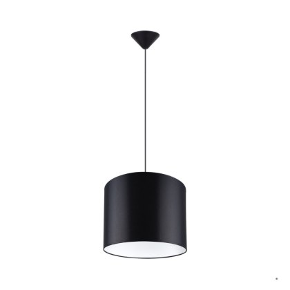 Sollux Lighting Lampa wisząca NOVA 30 czarna