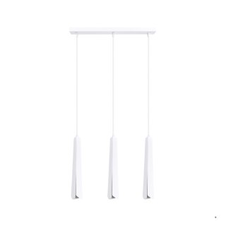 Sollux Lighting Lampa wisząca PRYSM 3L biała