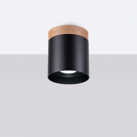 Sollux Lighting Plafon RIF czarny