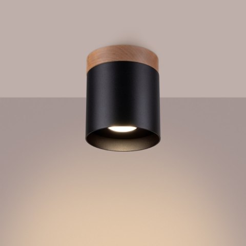 Sollux Lighting Plafon RIF czarny