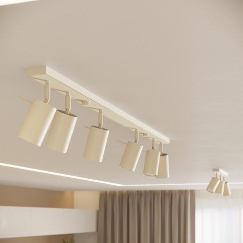 Sollux Lighting Plafon RING 2 beżowy