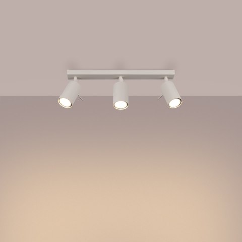 Sollux Lighting Plafon RING 3L beżowy