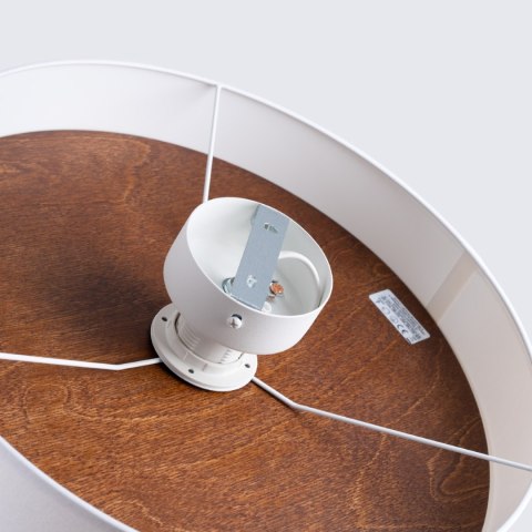 Sollux Lighting Plafon TELESTO biały/ciemny brąz