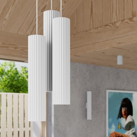 Sollux Lighting Kinkiet KARBON 30 biały