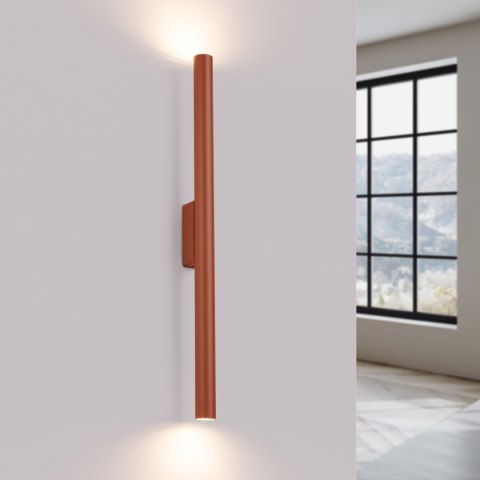 Sollux Lighting Kinkiet PASTELO 2 ochra czerwona
