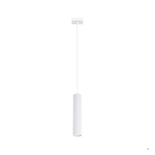 Sollux Lighting Lampa wisząca KARBON 1 biały