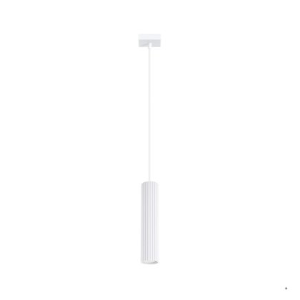 Sollux Lighting Lampa wisząca KARBON 1 biały