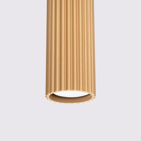 Sollux Lighting Lampa wisząca KARBON 1 złoty