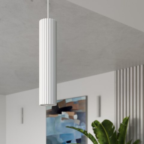 Sollux Lighting Lampa wisząca KARBON 2 biały