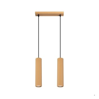Sollux Lighting Lampa wisząca KARBON 2 złoty