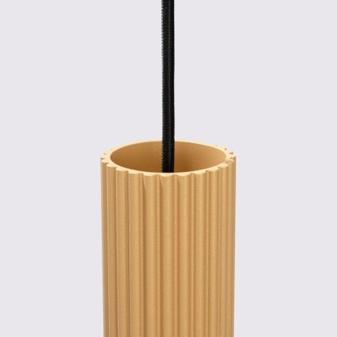 Sollux Lighting Lampa wisząca KARBON 2 złoty