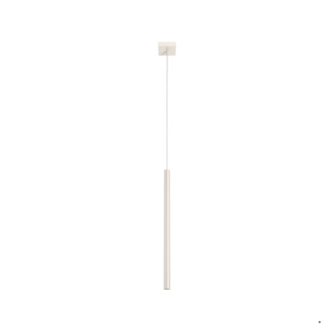 Sollux Lighting Lampa wisząca PASTELO 1 beżowa