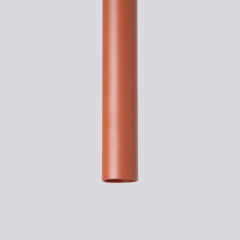 Sollux Lighting Lampa wisząca PASTELO 1 ochra czerwona