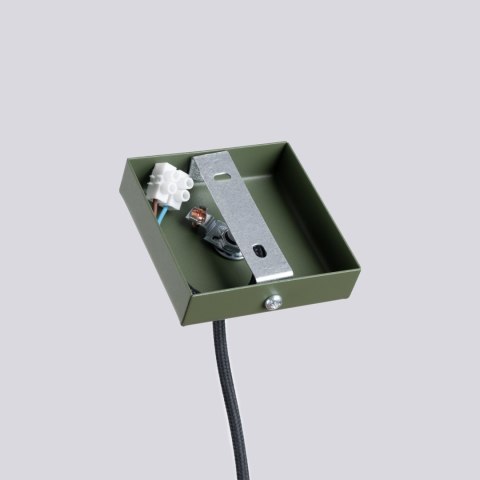 Sollux Lighting Lampa wisząca PASTELO 1 zielona oliwka