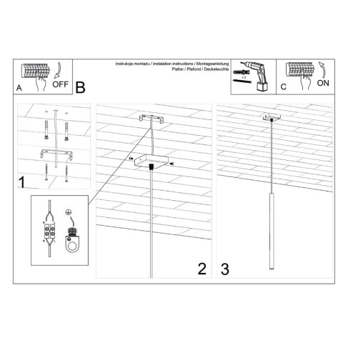 Sollux Lighting Lampa wisząca PASTELO 1 zielona oliwka