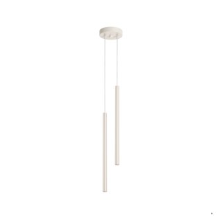 Sollux Lighting Lampa wisząca PASTELO 2 beżowa