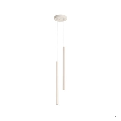 Sollux Lighting Lampa wisząca PASTELO 2 beżowa