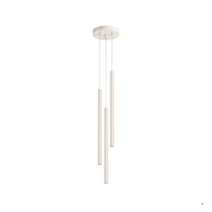 Sollux Lighting Lampa wisząca PASTELO 3P beżowa