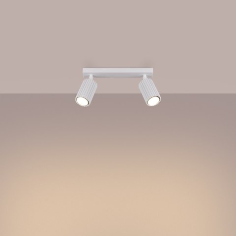 Sollux Lighting Plafon KARBON 2 biały