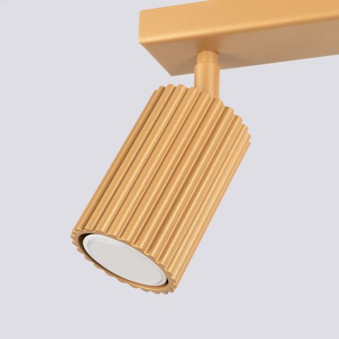 Sollux Lighting Plafon KARBON 2 złoty