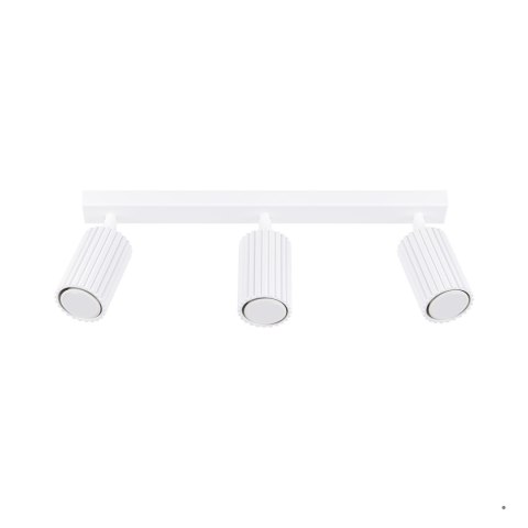 Sollux Lighting Plafon KARBON 3L biały
