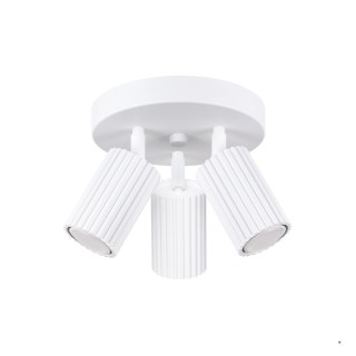 Sollux Lighting Plafon KARBON 3P biały