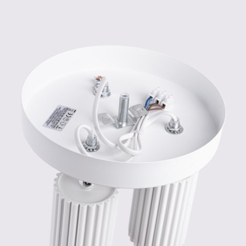 Sollux Lighting Plafon KARBON 3P biały