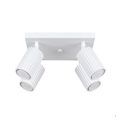 Sollux Lighting Plafon KARBON 4 biały