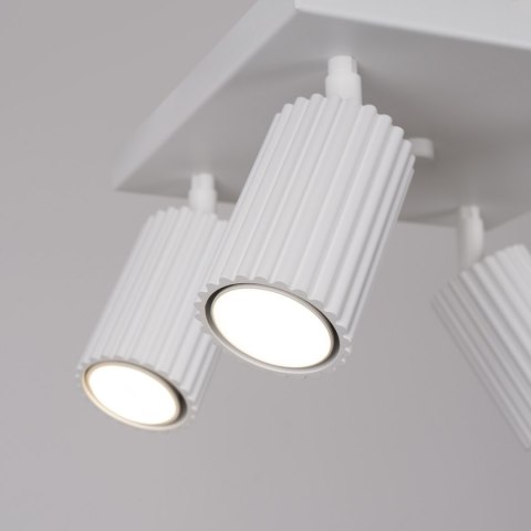 Sollux Lighting Plafon KARBON 4 biały