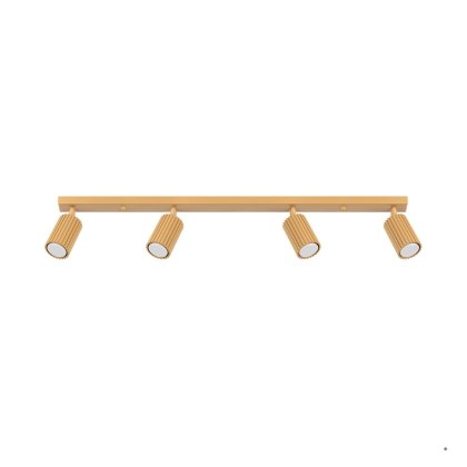 Sollux Lighting Plafon KARBON 4L złoty
