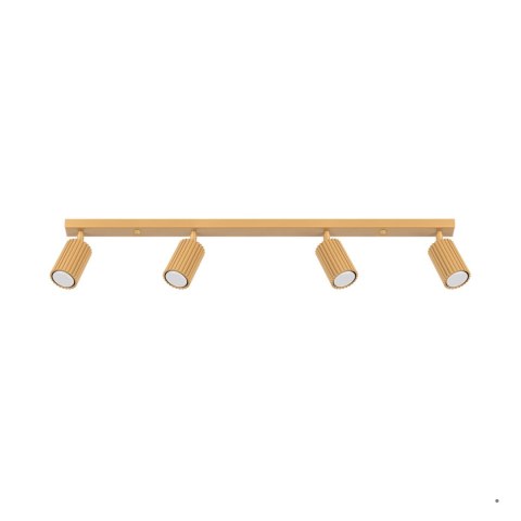 Sollux Lighting Plafon KARBON 4L złoty
