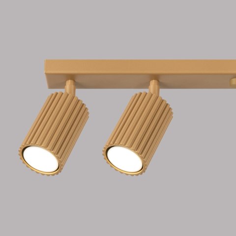 Sollux Lighting Plafon KARBON 6L złoty