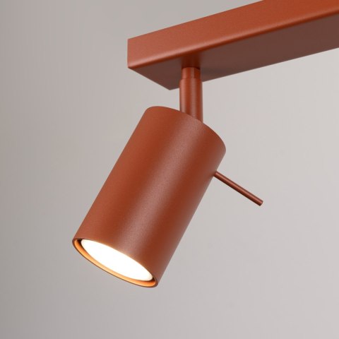 Sollux Lighting Plafon RING 2 ochra czerwona