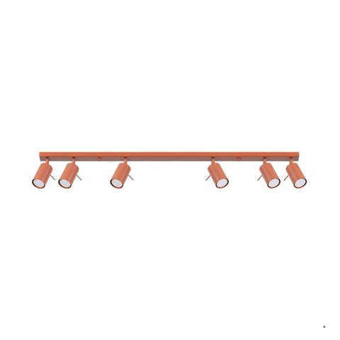Sollux Lighting Plafon RING 6L ochra czerwona