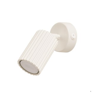 Sollux Lighting Kinkiet KARBON beżowy z włącznikiem