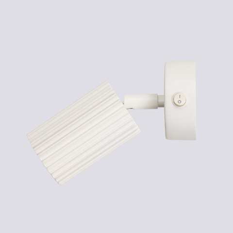 Sollux Lighting Kinkiet KARBON beżowy z włącznikiem
