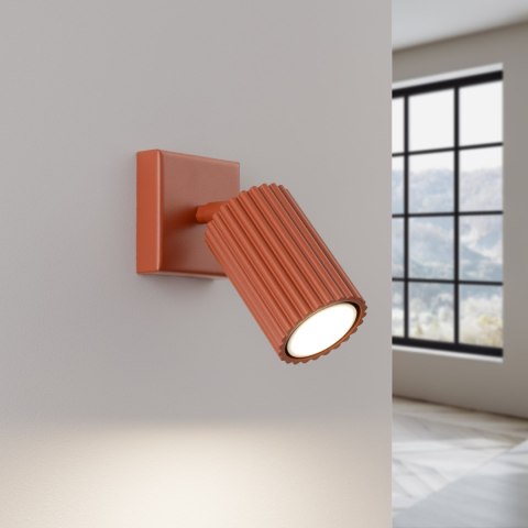 Sollux Lighting Kinkiet KARBON ochra czerwona