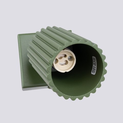 Sollux Lighting Kinkiet KARBON zielony oliwkowy