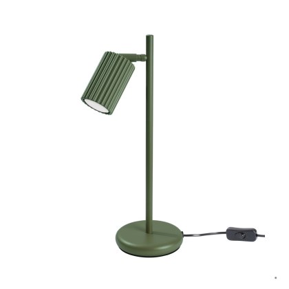 Sollux Lighting Lampa biurkowa KARBON zielona oliwka