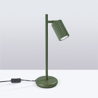 Sollux Lighting Lampa biurkowa KARBON zielona oliwka